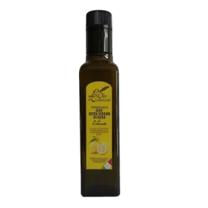Olio extravergine d'oliva aromatizzato al limone