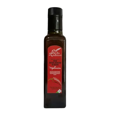Olio extravergine d'oliva aromatizzato al peperoncino