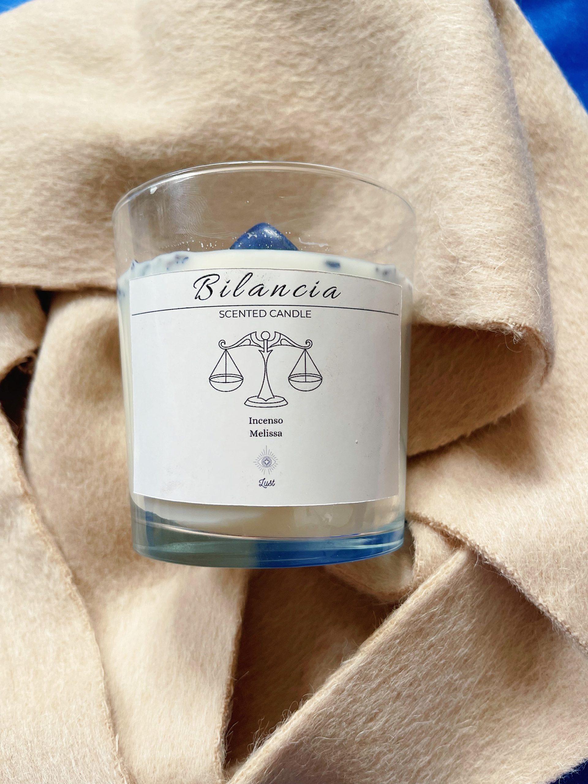 Bilancia - candela in cera di soia