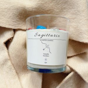 Sagittario - candela in cera di soia