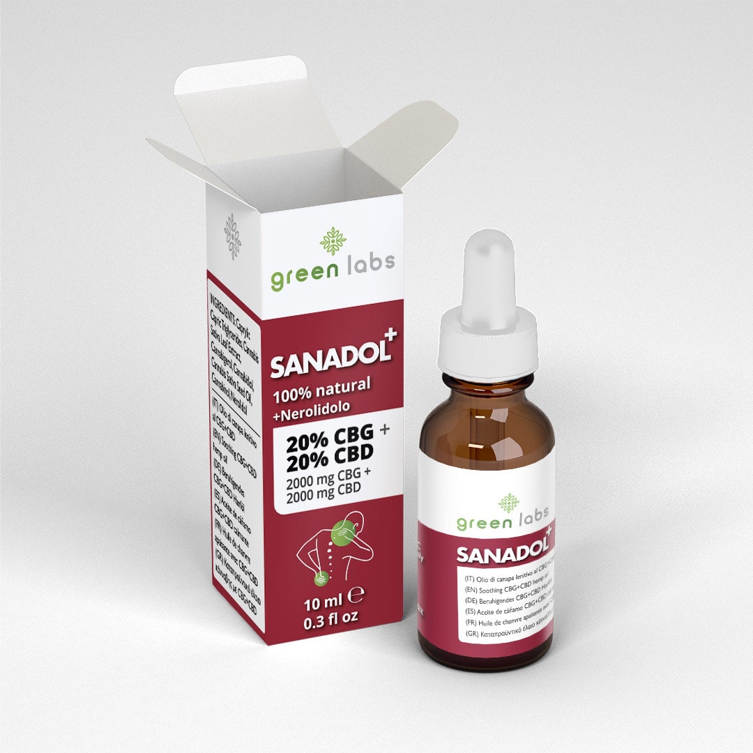 Olio CBD Sanadol + 20%